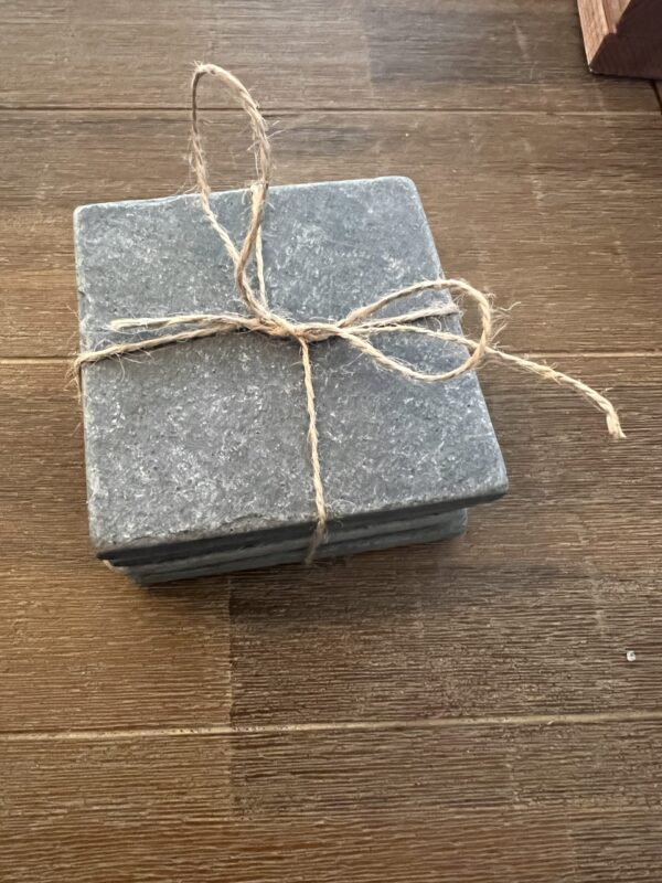 Reclaimed Slate Coasters